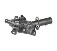 LithTor Thermostat de Système de Refroidissement pour Dacia, Renault, Nissan, 110602770R, 6072000215, 7700100010, Support de Volet de Température, Thermostat, Résistance de Contrôle,