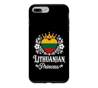 Lithuanian Princess Lithuania Flag Proud Lithuanian Girl Coque pour iPhone 7 Plus/8 Plus
