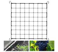 Lithyc Filet De Treillis De Tente De Culture-Filet De Treillis éLastique pour Tente De Culture-Tente en Filet pour Jardin-Convient aux Filets de Support pour Plantes（Peut être étendu à 120 * 120 cm）