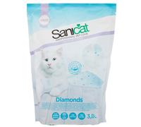 Litière 3,8 L Sanicat Diamond Silicium