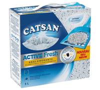 Litière Agglomérante Active Fresh Pour Chat - Catsan - 5l