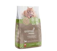 Litière agglomérante, classique, broyée, 20 litres, Animax