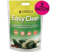 Litière anti-odeur Easy Clean 2 paquets de 15 litres chacun Croci