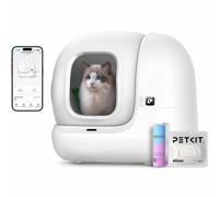 Litière automatique - PETKIT - PURAMAX 2 - Pack Standard - 76 L - Blanc