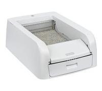 Litière automatique connectée PetSafe ScoopFree Clumping racle métallique Blanc G