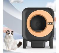 Litiere Automatique, Litiere pour Chat Autonettoyante, Sécurité Anti-pincement, Contrôle par Application, Nettoyage Intelligent/Collecte Dynamique