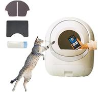Litière automatique pour chat, litière intelligente auto-nettoyante avec contrôle par application