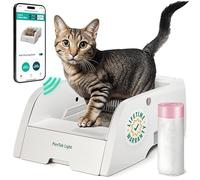 Litière autonettoyante automatique pour chat - Contrôle par application - Nettoyage automatique
