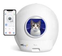 Litière autonettoyante connectée - maison de toilette pour chat eziclean® CATBOT K10i