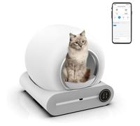 Litière Autonettoyante - Robot Intelligent - 65L + 9L - Contrôle par Application - Désodorisation