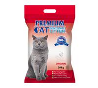 Litière Bentonite Agglomérante Premium pour Chat - Naturelle pour chat 20kg