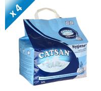 Litière - CATSAN - Hygiène Plus - 10l - Minérale - Agglomérante