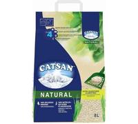 Litière - Catsan - Natural Végétale - Agglomérante - 8L - Beige