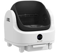 Litière chat autonettoyante bac à pour automatique ouvert isolation des