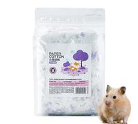Litière De Hamster - Coton En Papier Du Hamster | Coton De Litière De Papier Chaude Avec Des Tons Infusés De Beauté Victimes Visuellement Et Naturels | De Nidification De Hamster Confortable
