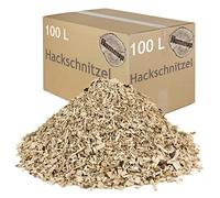 Litière d'écorce Pins Écorce Paillis Chips Jardin Bois Décor Chauffage Cheminée Terrain de Jeu 100-500 L flameup