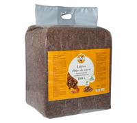 horizont Litière en Coco 100 l grossière | biodégradable et compostable, copeaux de Coco pour volailles, Petits Animaux, litière pour Petits Animaux, Fond de Terrarium