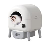 Litière intelligente entièrement fermée pour chat - Auto-nettoyante et anti-éclaboussures