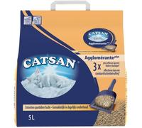 Litière Minérale Agglomérante - CATSAN - 5L - Lot de 2 - Offre Spéciale