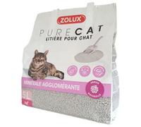 Litière minérale agglomérante parfumé 5 Litres soit 4.34 kg pour chat - zolux