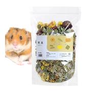 Litière naine de hamster, literie gerbil - Décoration d'habitat de fleurs pour les petits animaux de compagnie - Gerbil Habitat Decor accessoires de litière de fleurs séchées naturelles, pour les sour