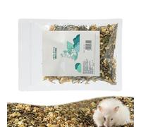 Litière naturelle de hamster, litière pour animaux,Décorations florales pour petite cage pour animaux de compagnie - Habitat habitat odeur de contrôle décoratif literie pour nano