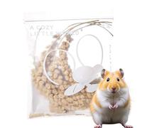 Litière naturelle du hamster, literie de cage de hamster naturel - Contrôle des odeurs Location du hamster,Contrôle des odeurs Cage Président d'aménagement paysager pour les petits animaux, oreille du
