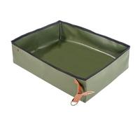 Litière portable pour chats de voyage, pot étanche pour chats, portable compact pour intérieur, extérieur, maison, appartement, voiture, voyage, camping