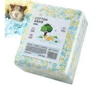 Litière Pour Cage Pour Animaux De Compagnie - Confort En Fibres Naturelles, Conception De La Literie, Fonction De Gestion Des Odeurs Absorbant L'humidité, Matériau De Remplissage Doux Pour L'habitat D