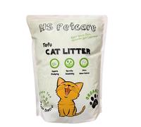 Litière pour chat au tofu bio au thé vert matcha de 7 l - Contrôle des odeurs - Excellent agglomérant - Jetable - Réduit les déchets - Élimine les odeurs - Longue durée de vie - Sans poussière