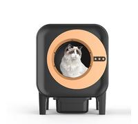 Litière pour chat autonettoyante, grande capacité, boîte à litière automatique intelligente, avec contrôle par application, prise en charge vidéo vocale