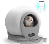 Litière pour chat autonettoyante - XXL - Électrique - Avec tamis et escalier - Anti Pinch Self Cleaning - Pour 2 chats (type 3)