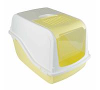 Litière pour chat avec filtre & pelle Duvoplus Sybil Jaune 57x38x38 cm