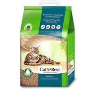 Litière pour chat - Cat's Best - Sensitive - 100% végétale - Antibactérienne - 7,2 kg