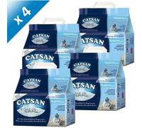 Litière pour chat - CATSAN - 10 litres - Gris - Minérale - Agglomérante