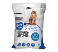 Litière pour chat Duvoplus Premium Silica Blanc 0,5/2 mm