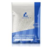 Litière pour Chat, Litière Chat de qualité supérieure à Base de bentonite, sans poussière et sans Odeur - Sac de 6,8 kg - sous Licence Officielle de LALAHOME