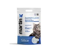 Litière pour chat Martin Sellier Silice Agglo Bleu 5 L
