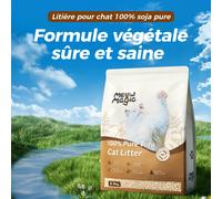 Litière pour Chat MeowMagic Pure Tofu 3,5 kg