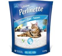 Litière pour chat - Perlinette - 15 kg - Silice biodégradable - Non agglomérante