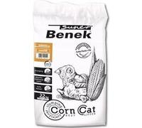 Litière pour chat - SUPER BENEK - Corn Classic - Végétale - 35 l - Agglomérante naturelle