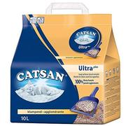 Litière pour chat ultra agglomérante Catsan - Ultra absorbante - En granulés d'argile - Lot de 2