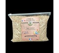 Litière pour Petits Animaux 2KG - Rafle de maïs 100% Naturelle de Fabrication française - Granulométrie 2 à 4,5 mm - Adaptée aux rongeurs et Oiseaux