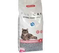Litière pure cat minérale absorbante parfumée 20 litres soit 13 kg pour chats - zolux