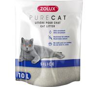 Litière silice nature Zolux Gris 10 L