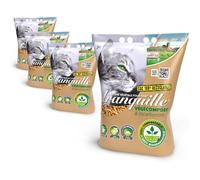 Litière Végétale Pour Chat Agglomérante Vegecompost 4 Litres-Lot De 4
