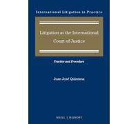 Litigation at the International Court of Justice: Practice and Procedure