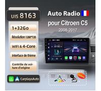 litillbuly 1Go 32Go WIFI adaptateur autoradio pour Citroen C5 2008 2009 2010 2011-2017 accessoire autoradio android voiture carplay