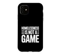L'itinérance n'est Pas Un Jeu Que l'on Pense provoquer Coque pour iPhone 11