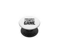 L'itinérance n'est Pas Un Jeu Que l'on Pense provoquer PopSockets PopGrip Adhésif